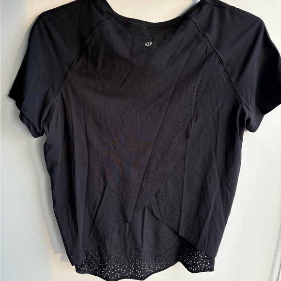 Lululemon Black Flowy Top ( Size 4) - Picture 2 of 2